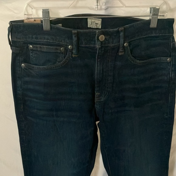 J. Crew: Blue Tapered Leg- Slim through hip & thigh- stretch jeans- 32x32 - Picture 9 of 16